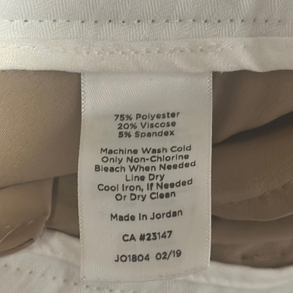 Talbots Tan Chinos Classic Flat-Front Design - Picture 10 of 10